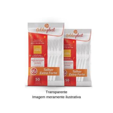 Imagem de Garfo de Plástico Descartável Oxibiodegradável para Refeição Master Cr