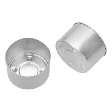 Imagem de 100 Bases De Alumínio De Velas Rechaud Flutuante - RAINBOWMIX