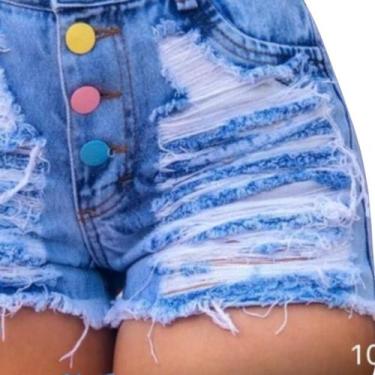 Imagem de Kit 2 Bermudas Jeans Curto com 4 Botões: Duas Vezes Mais - Fortaleza J