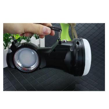 Imagem de Lanterna Led Portátil Recarregável Energia Solar Eletrica Prova D'água