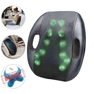 Imagem de Almofada Massageadora Shiatsu Confort 3d + Massageador Mimo - MS Fisio