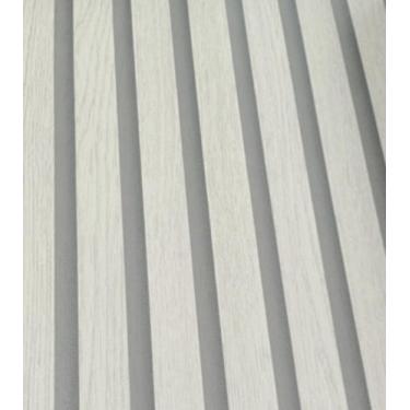 Imagem de Papel de parede vinilico estilo ripado marfim - unique 5066 - Edantex