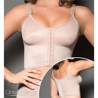 Imagem de Sutiã Pós-Cirúrgico Moderna 305 Top Abertura Frontal - Cinta Moderna, 