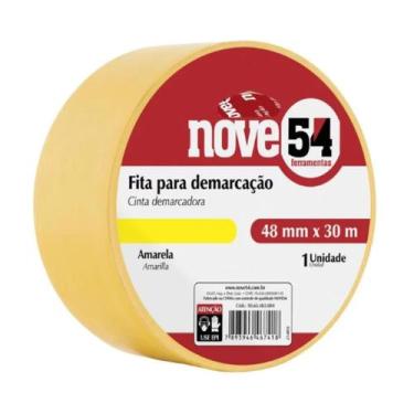 Imagem de Fita Adesiva para Demarcação de Solo 48mm X 30m Revestida Com Camada d