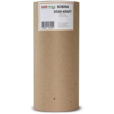 Imagem de Papel Semi KRAFT Bobina 40CM X 200M 60G - Santeck