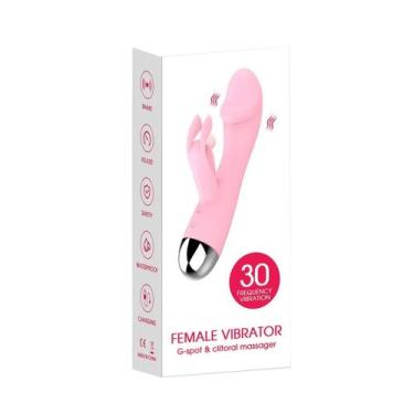 Imagem de Vibrador Rabbit Ponto G com 30 Modos de Vibração Vip Mix