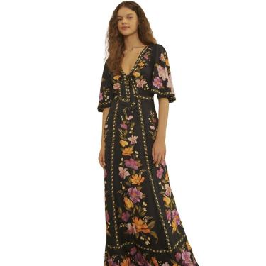Imagem de Vestido Longo Farm Borboleta em Flor-Feminino