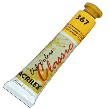 Imagem de Tinta Óleo Acrilex Amarelo Permanente Escuro 20ML
