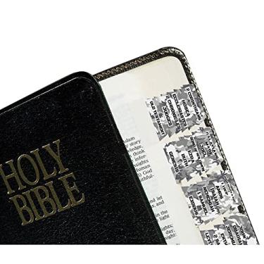 Imagem de Tabbies Guias de indexação da Bíblia Camuflagem Urbana, Testamentos Antigos e Novos, 90 Tabs Incluindo 66 Livros, 11 Referência, 6 Pessoais, 7 Guias para Escrever (58415)