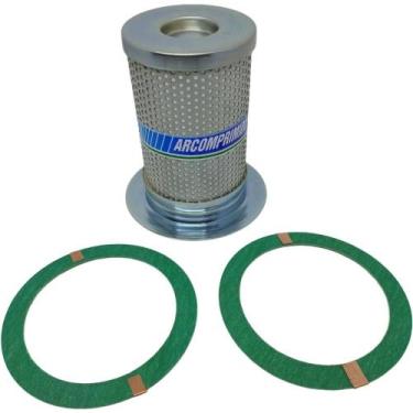 Imagem de Filtro Separador de Ar E Óleo 000769 Techto TB7,5 Similar - Arcomprimi