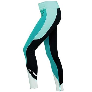 Imagem de SCUBAPRO Leggings femininas T-Flex UPF80, azul-petróleo caribenho, grande