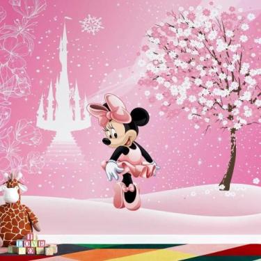 Imagem de Papel de Parede infantil castelo encantado turma da minnie AL9 - AloPa