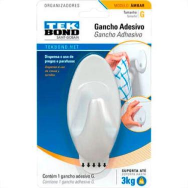 Imagem de Tek Gancho  Ambar Branco.G - TEK BOND