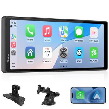 Imagem de Som Automotivo Portátil Carpuride 903 Pro 10.26" com CarPlay