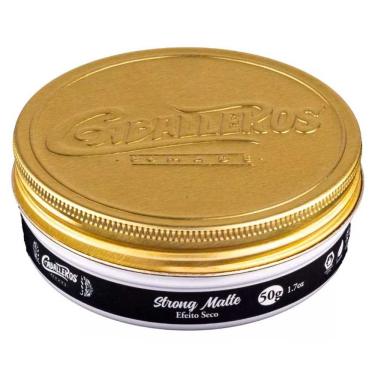 Imagem de Pomada Strong Matte- Efeito Seco Alta Fixação 50g Caballeros