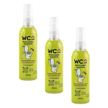 Imagem de Bloqueador Odores Sanitários Aromatizante WC2 Odorizador de Banheiro Á