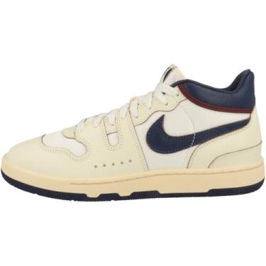 Imagem de Nike Tênis masculino Mid Mac Attack, Sail Midnight Navy Coconut Milk Pale Vanilla Team, 45