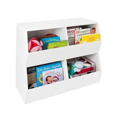 Imagem de Organizador Infantil Yasmin 100% Mdf (brinquedos Crianças) - WoodCore