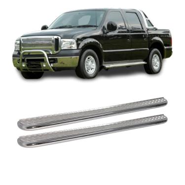 Imagem de Estribo F250 1999 2000 2001 2002 a 2012 Cabine Dupla Cromado