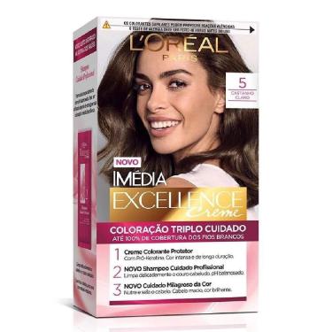 Imagem de Tintura L'Oréal Paris Imédia Excellence Castanho Claro 5
