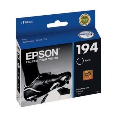 Imagem de Cartucho De Tinta Epson T194120 T194 Black Expression Xp214 Xp 214 Xp204 Xp 204