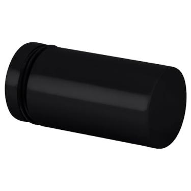 Imagem de Maçaneta de porta de chuveiro CRL SDK212MBL preto fosco estilo cilindro de um lado