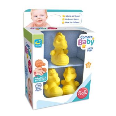 Imagem de Brinquedo Baby Soft Cavalo Marinho +3 Meses Cometa Brinquedos