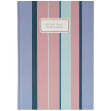 Imagem de Plastcover - Caderno A5 Be Kind Listrado – 80 Folhas, Capa Dura Estampada - Referência CA060