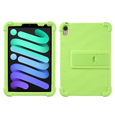 Imagem de QYiiD Capa para tablet Onn de 12,1 polegadas Pro Case 2024 (Modelo: 100146663), capa protetora de silicone leve para crianças Soft Shock para Walmart Onn Surf 12,1 polegadas, verde