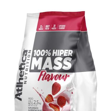 Imagem de 100% Hiper Mass Flavour Atlhetica (2,5kg) Morango
