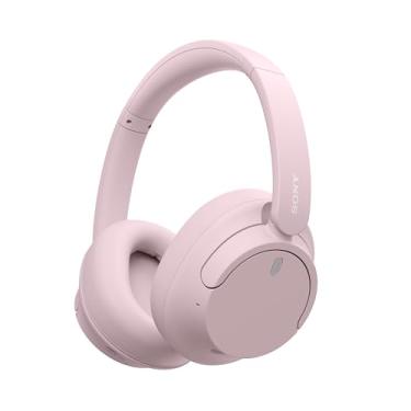 Imagem de Fones de ouvido sem fioSony WH-CH720N com cancelamento de ruído, Bluetooth, com microfone, rosa