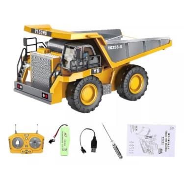 Imagem de Caminhão Basculante De Mineração Com Controle Remoto Brinquedo Recarregável
