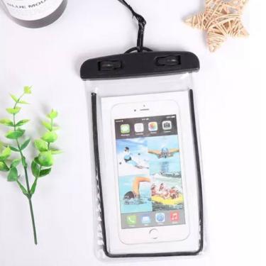 Imagem de Capa Case Protetora Prova d`água Mergulho Transparente