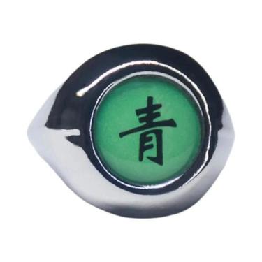 Imagem de Anel de Cosplay Naruto Akatsuki Itachi - Unissex - Metal, R089, 9