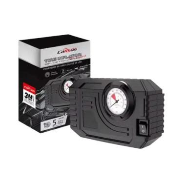 Imagem de Bomba Elétrica Portátil 96W 12V - Mini Inflador de Pneus 100PSI (35L/M