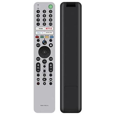 Imagem de Allimity RMF-TX621U RMFTX621U Controle remoto de voz de substituição compatível com Sony Bravia LED TV XR-55A90J XR-65A90J XR-75Z9J XR-83A90J XR-85Z9J XR55A90J XR65A90J XR75Z9J XR83A90J XR85Z9J