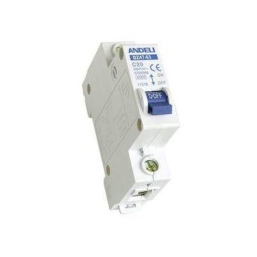 Imagem de Disjuntor Unipolar 6A - Andeli Dz47-63