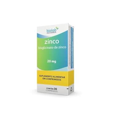 Imagem de Suplemento Zinco 20mg 30 Comprimidos
