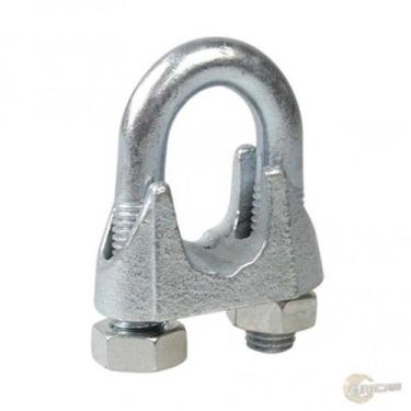 Imagem de Grampo Cabo De Aco 1/4 6Mm Leve - Variação de marca