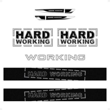 Imagem de Adesivos Lateral Strada Hard Working 2014/ Soleira Aplique - SPORTINOX