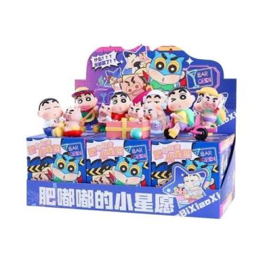 Imagem de Fat Crayon Shin Chan Blind Box Anime Ornamento Bonito Presente Misteri