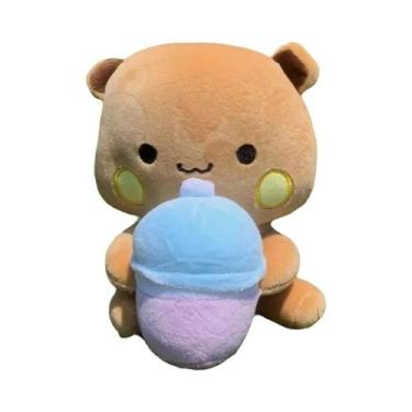 Imagem de Bonito Panda Urso Boneca Brinquedo De Pelúcia Macio Recheado Bubu Dudu