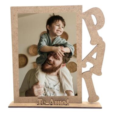 Imagem de 20 Porta Retrato + 1 Mimo Mdf Lembrançinhas Dia Dos Pais Te Amo em MDF