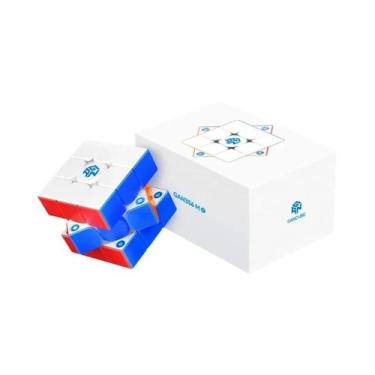 Imagem de Cubo Mágico Magnético Profissional 3x3 Gan356me Speed Cube E Quebra-ca