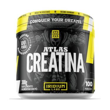 Imagem de Atlas Creatina - 300g Sabor Sem Sabor - Iridium Labs