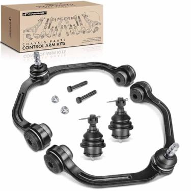 Imagem de A-Premium Conjunto Premium De 4, Braço Controle Dianteiro Superior, Junta Esférica Inferior, Compatível Com Ford Ranger 1998-2001, Mazda B2500 1999, Barra Torção B3000 B4000 E Molas Helicoidais