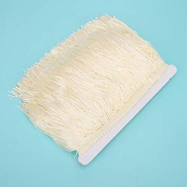 Imagem de 10 Jardas de Costura de Barragem, 10yd 14cm de Comprimento a 10 Jardas de Franjas Com Tassel Tassel Renda de Renda Fita Costura Em Estágio de Vestuário Diy Cortina Acessórios de Vestuário (Bege à esquerda: BL3Z 1562187 AA, à direita:)