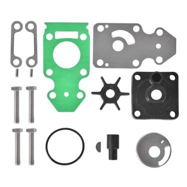 Imagem de Kit de reparo de impulsor de bomba de água 63V-W0078-01 para Yamaha 9.9 15 hp 2/4 tempos 2 cilindros de popa 1996-2019 substitui Sierra 18-3433 63V-W0078-00 63V-W0078-00 63V-W0078-02 63V-W0078-02 63V-W0078-02 --03