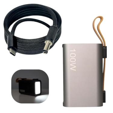 Imagem de Cabo USB C Tipo C + Power Bank Para Antena Starlink Mini Gen 4 Geração Carregador 30000mah - 100w Kit Bateria Para Antena Internet Satélite Móvel Portátil