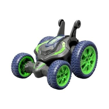 Imagem de Carro De Controle Remoto LED Dobrável Infantil 3D Flip Snake Stunt Dup
